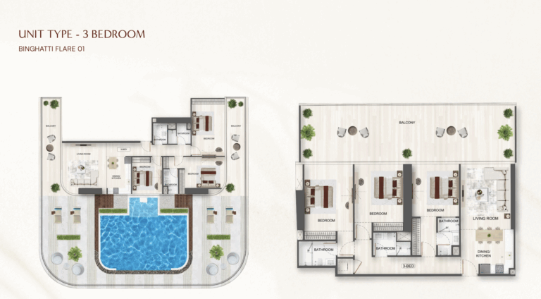 3 Bedroom